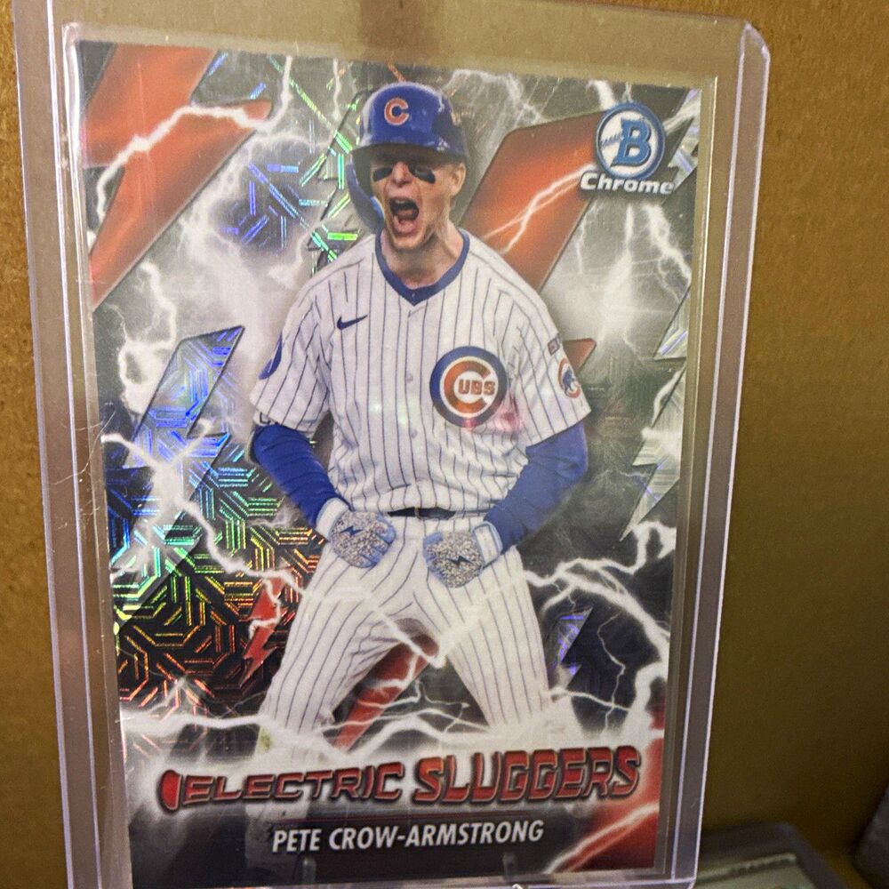 2026 Topps Bowman Chrome Electric Sluggers ES-24 Pete Crow-Armstrong Mojo